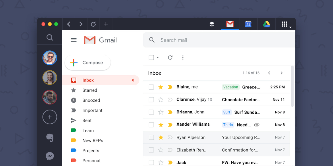 google mail for business mac